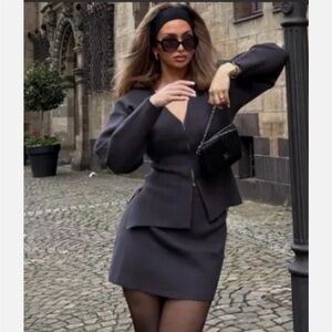 Cardigan Two Piece Set